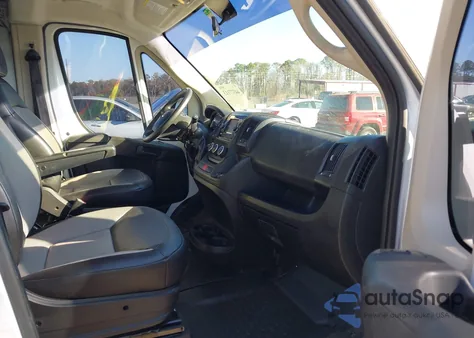 2020 Ram Promaster 1500 Low Roof 136 Wb из США, поврежденный, VIN 3C6TRVAG5LE106233